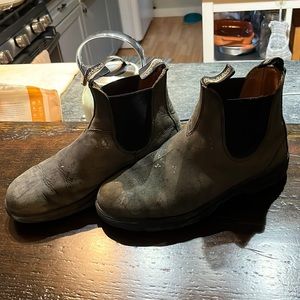 Blundstones in some rough shape!